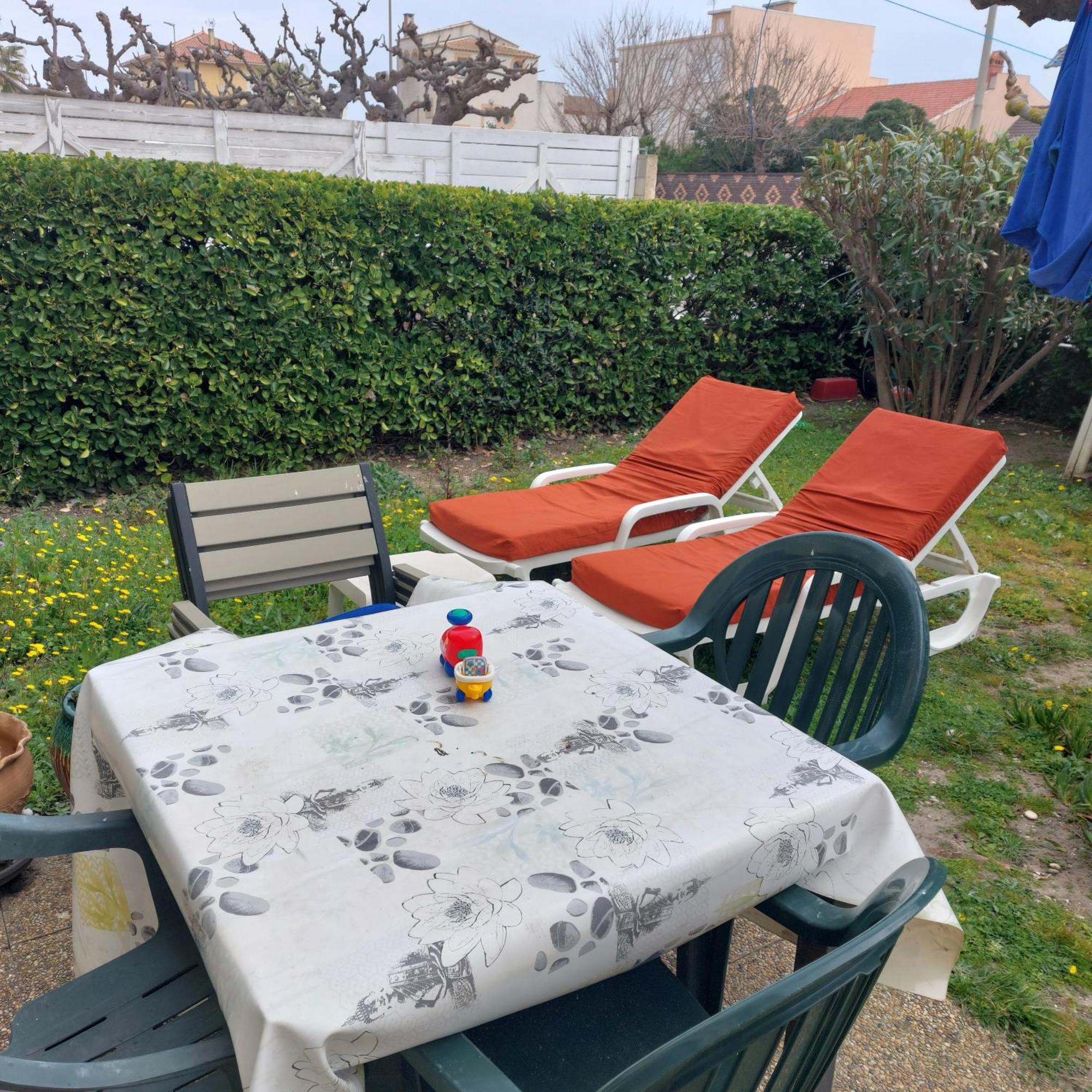 Appart T3 50M Plage Jardin Parking Palavas-les-Flots Exterior photo